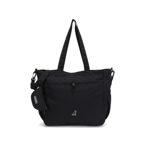 캉골 에센셜 X 쇼퍼백_4009 (블랙)