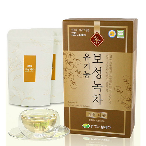 보성제다 유기농 보성녹차 다향 곡우 100g (1개)