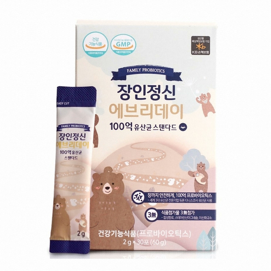 잘론네츄럴 장인정신 에브리데이 100억 유산균 스탠다드 30포 (3개)