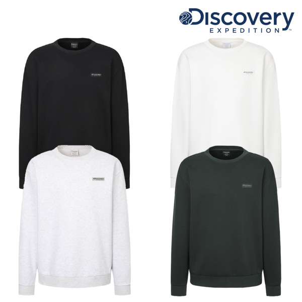 디스커버리 익스페디션 뉴 스몰로고 UV차단 맨투맨 DXMT21051-DGS