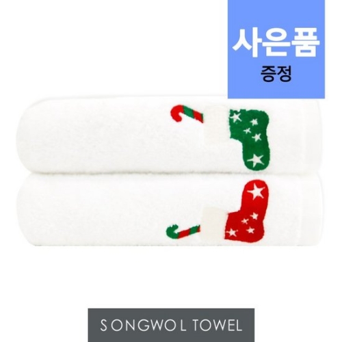 송월타월 스노우 크리스마스 120g [1장]