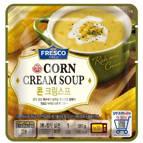 오뚜기 프레스코 콘 크림스프 180g (5개)_이미지