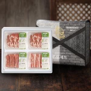 미소드림  보성녹돈 삼겹살 목살 앞다리살 구이세트 2호 1.6kg