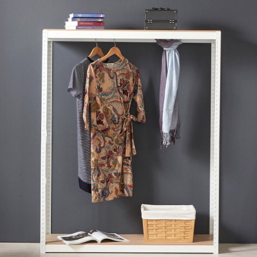 트레벨 2단 시스템랙 행거 1200x400