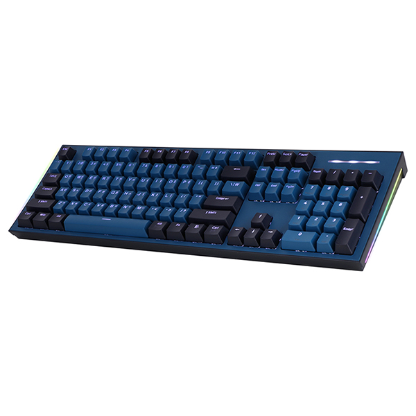 COX CK01 Navy 교체축 사이드 RGB 게이밍 기계식 키보드 (갈축)