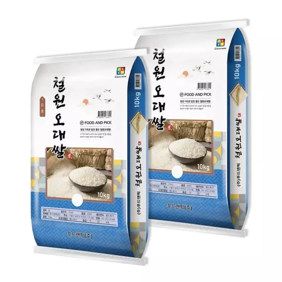 푸드앤픽 2026 햅쌀 철원 오대쌀 10kg