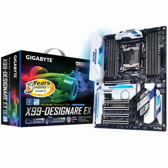 GIGABYTE GA-X99-Designare EX 듀러블에디션 피씨디렉트
