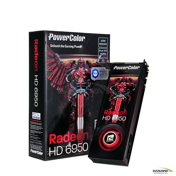 PowerColor �󵥿� HD 6950 D5 2GB ����
