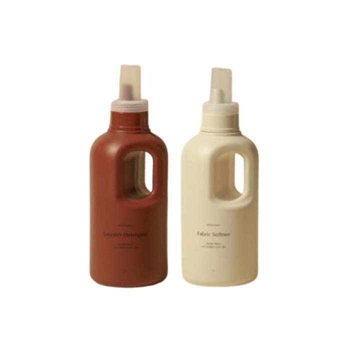 마켓올슨 세탁세제 앰버플로럴향 1L+섬유유연제 앰버플로럴향 1L (1세트)_이미지