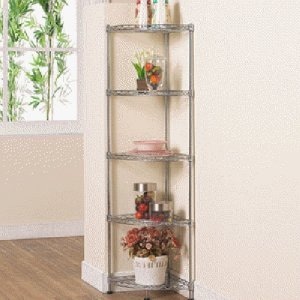 부강산업 가정용 메탈코너랙 <b>선반</b> 5단