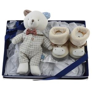 쇼콜라 TNNXUC01XB 임신축하선물 토미딸랑이인형무무양말