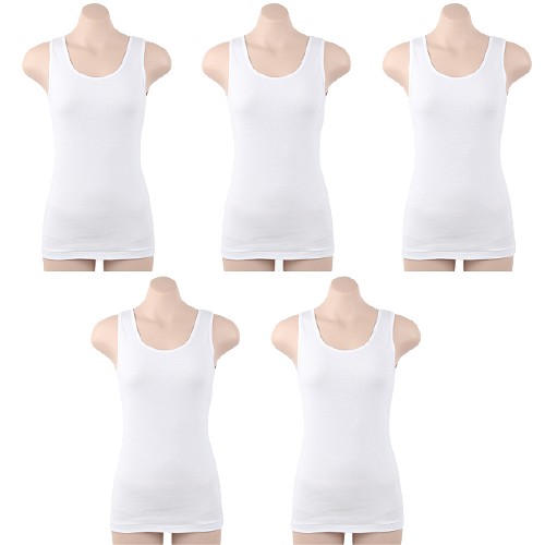 BYC 순면 100% 민소매 나시 BYC1906 (5매)_이미지