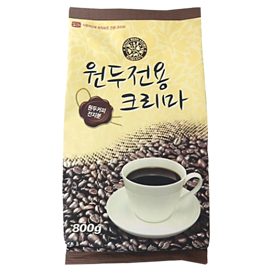 헬스하우스 로빈스 원두전용 크리마 800g이미지입니다. 누르면 해당 게시물로 새창이동합니다.