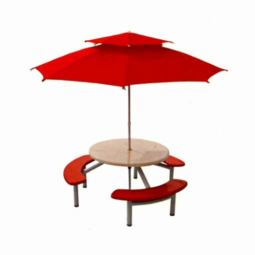 모두몰 FRP <b>6인용</b> A 원형 테이블
