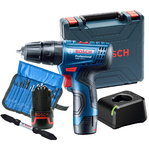 보쉬 GSB 120-LI (2.0Ah, 배터리 2개)_이미지