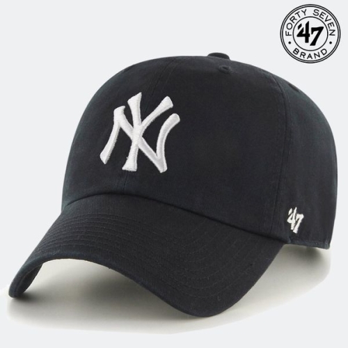 MLB모자 뉴욕 빅로고 클린업 모자볼캡 블랙
