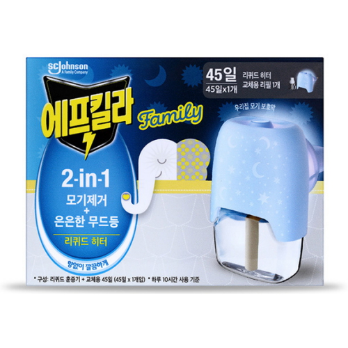 에프킬라 ㅤ패밀리히터 + 리필 45일 (1세트)_이미지
