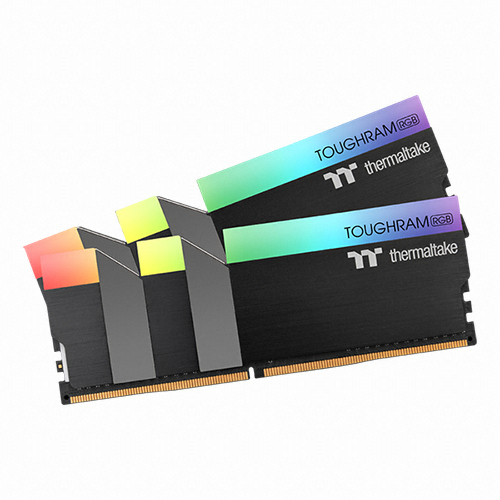 써멀테이크 DDR4-4400 CL19 TOUGHRAM RGB 블랙 패키지 (16GB(8Gx2))