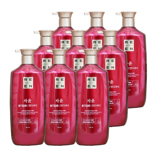LG생활건강 리엔 자윤 윤기강화 컨디셔너 950ml (9개)