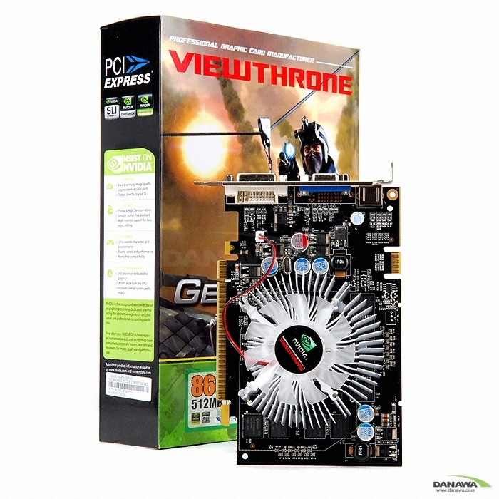MSP 지포스 8600GT VIEWTHRONE D2 512MB_이미지