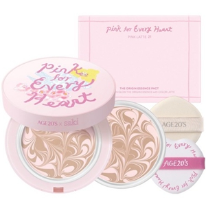 에이지투웨니스 사키 핑크 포 에브리 하트 에디션 디오리진 에센스 팩트 12.5g (본품3개+리필3개)_이미지