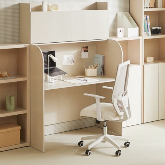 장인가구 토모 집중력 일체형 독서실 책상 (1200x600)_이미지