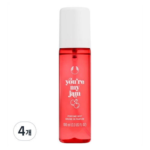 더바디샵 스윗온유 유 어 마이 잼 퍼퓸 미스트 100ml (4개)