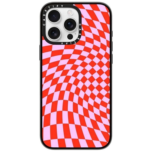 CASETIFY 아이폰16 프로 맥스 스트로베리 체커 컴팩트 케이스 (해외구매)_이미지