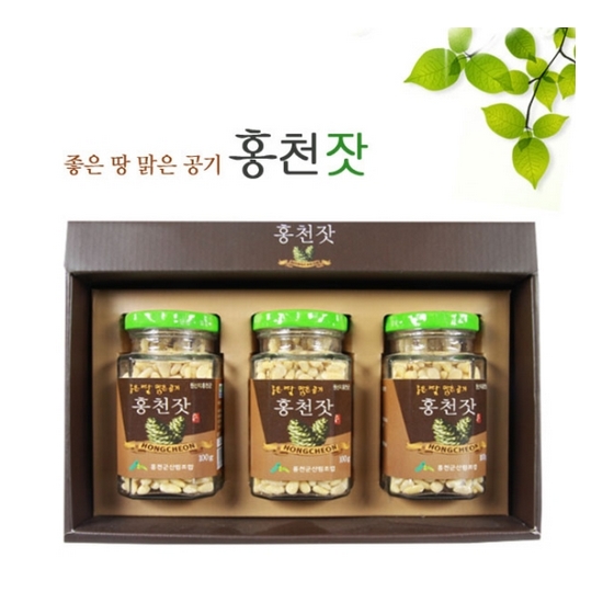 좋은땅 맑은공기 홍천잣 100g