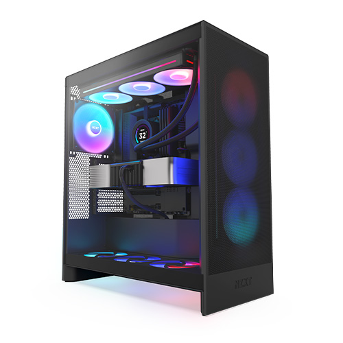 NZXT H7 Flow RGB V2 브라보텍 (매트 블랙)_이미지