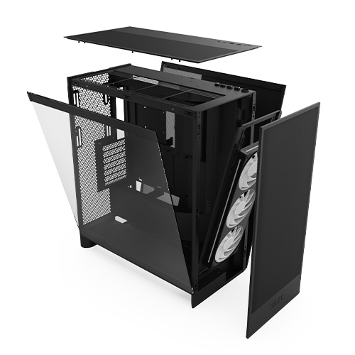 NZXT H7 Flow RGB V2 브라보텍 (매트 블랙)_이미지
