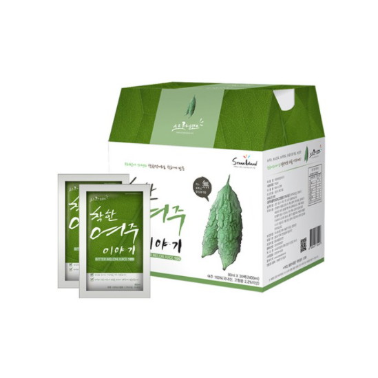 스트로아일랜드 무농약 착한 여주즙 80ml x 30개입