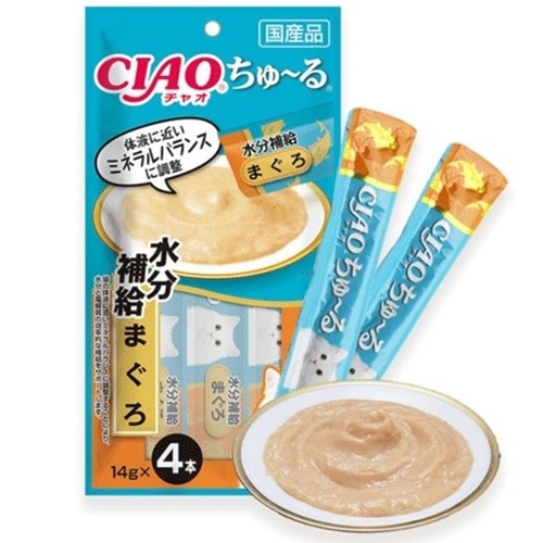 이나바 ㅤ챠오츄르 수분보급 참치 SC-179 56g (14g x 4p) (1개)_이미지