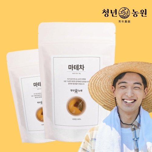 청년농원 저온가공 마테차 삼각티백 1g 50개입 (2개)