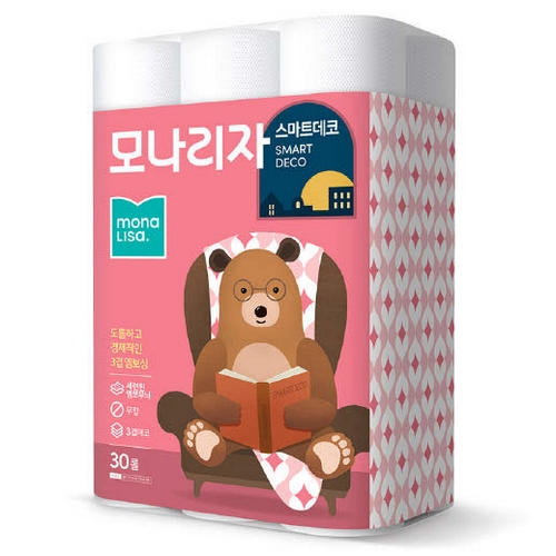 모나리자 녹스 스마트데코 27m (30롤) (3팩)_이미지