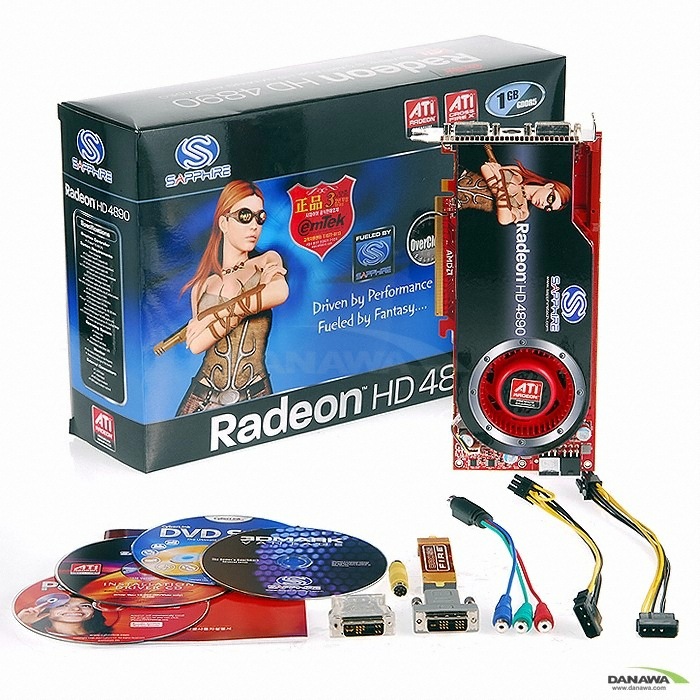 SAPPHIRE 라데온 HD 4890 O.C D5 1GB 이엠텍_이미지