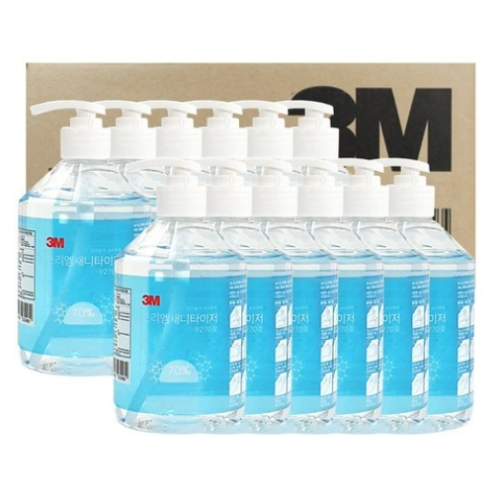 3M 새니타이저 9270 겔 500ml (4개)_이미지