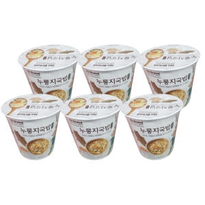 노브랜드 누룽지국밥 북엇국 36.6g (6개)_이미지