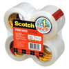 3M 스카치 포장용 테이프 투명 리필4개 132R 48mm x 20m
