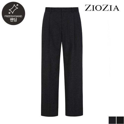 지오지아 원턱 와이드핏 슬랙스 ABC5PP1301 B이미지입니다. 누르면 해당 게시물로 새창이동합니다.