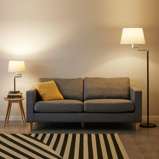 한샘 라이팅 뉴 클림트 스탠드 세트 (전구별도)_이미지