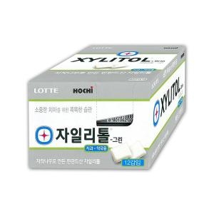 롯데제과 자일리톨 그린껌 16g x 12갑 192g (1개)_이미지