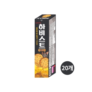 롯데제과 하비스트 달콤고소맛 100g (20개)