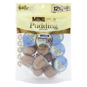 더캣츠 미니푸딩 참치&연어 300g (25g x 12p) (2개)_이미지
