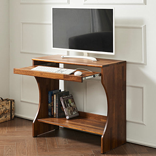 멀바우 원목 입식 책상