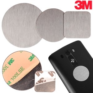 3M 자석철판 보조철판 조각철판 핸드폰 거치대 원형_이미지