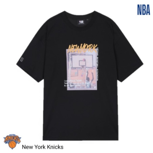 NBA 남녀공용 NYK 전사 반팔 티셔츠 N222TS034Z_이미지