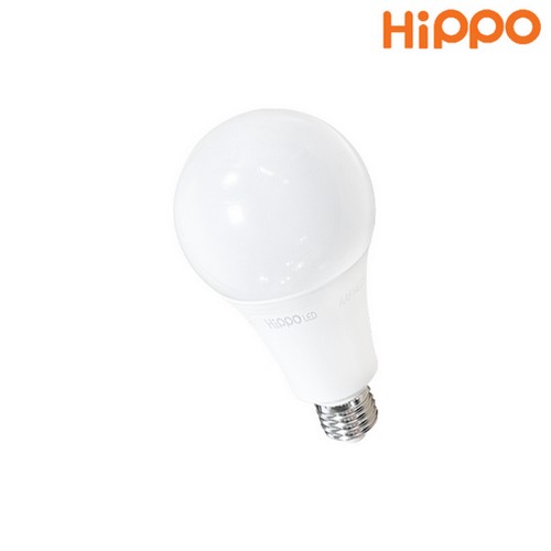 히포 LED IP54 벌브전구 주광색 18W