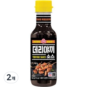 오뚜기 데리야끼 소스 345g 2개이미지입니다. 누르면 해당 게시물로 새창이동합니다.