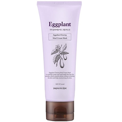 파파레서피 가지 클리어링 머드 크림 마스크 100ml (1개)_이미지